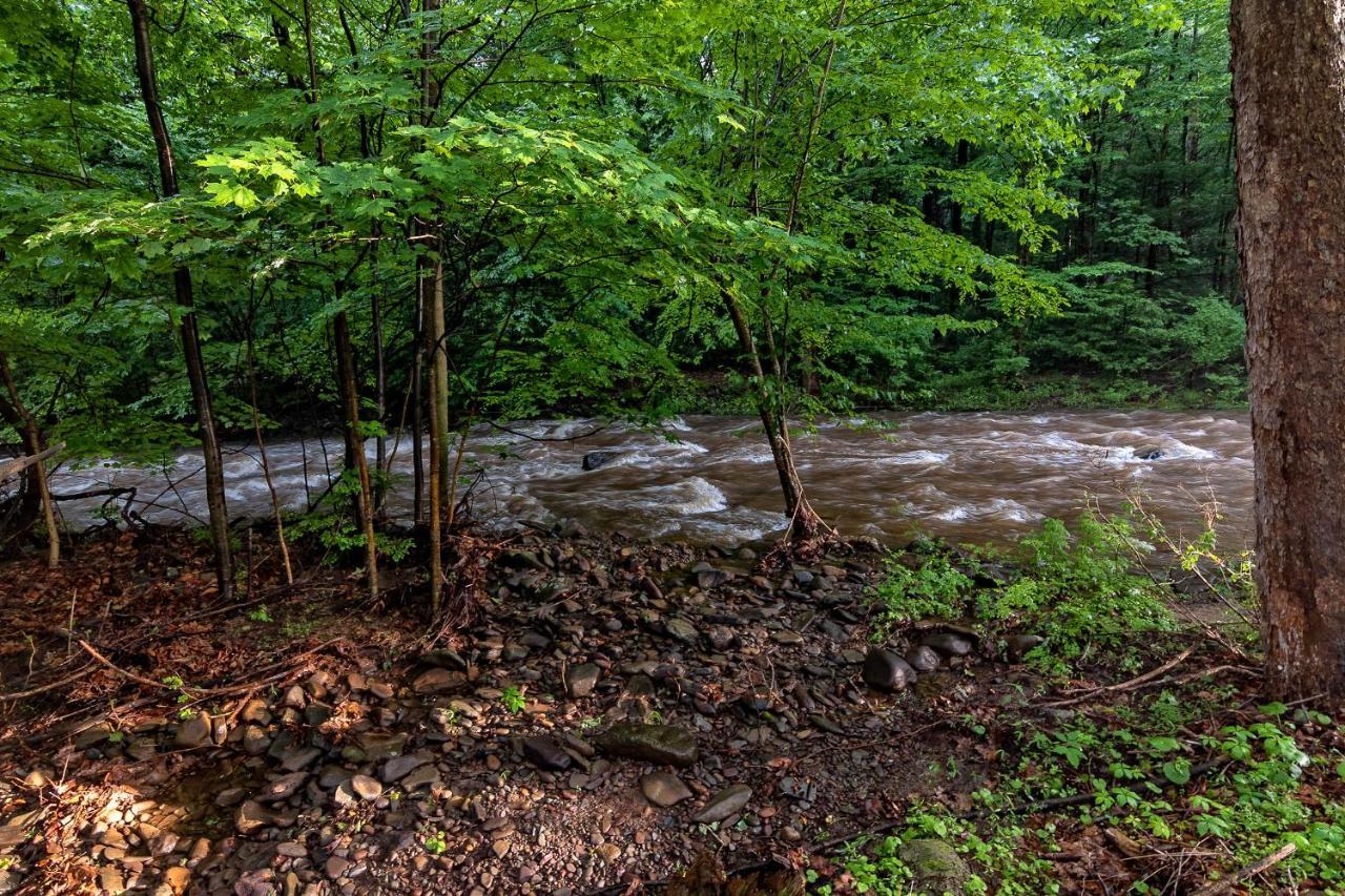 Casa de férias Private Creek Access - On One Acre *